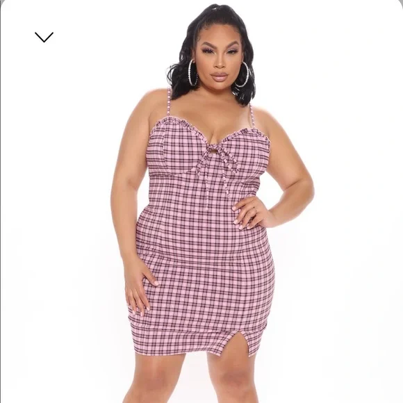 Fashion Nova | Dresses | Cute Plaid Mini Dress | Poshmark